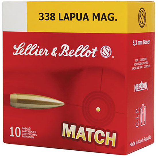 SB 338LAP 250GR HPBT 10/10 - Ammunition